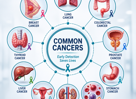 Common Cancers in India